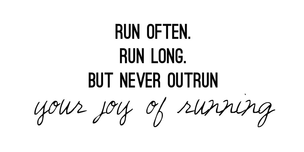 joy of running
